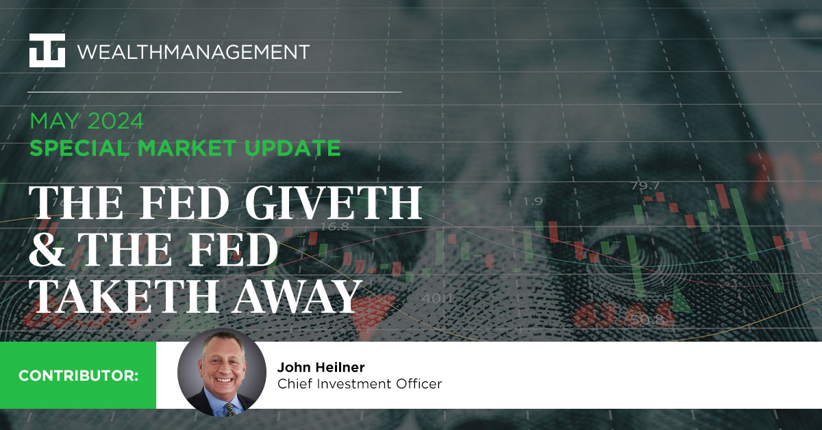 The Fed Giveth and the Fed Taketh Away | May 2024 Special Market Update - WT Wealth Managament