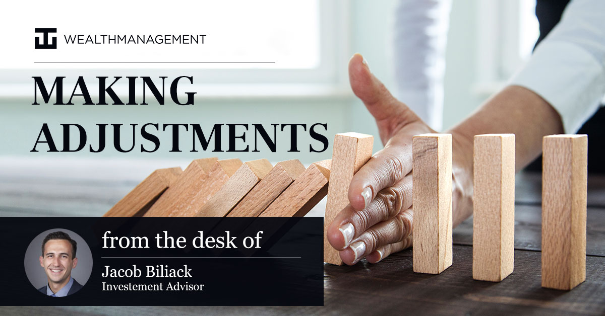 Making Adjustments - From the desk of Jacob Biliack