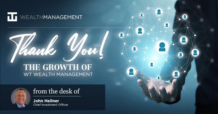 Thank You - The Growth of WT Wealth Management