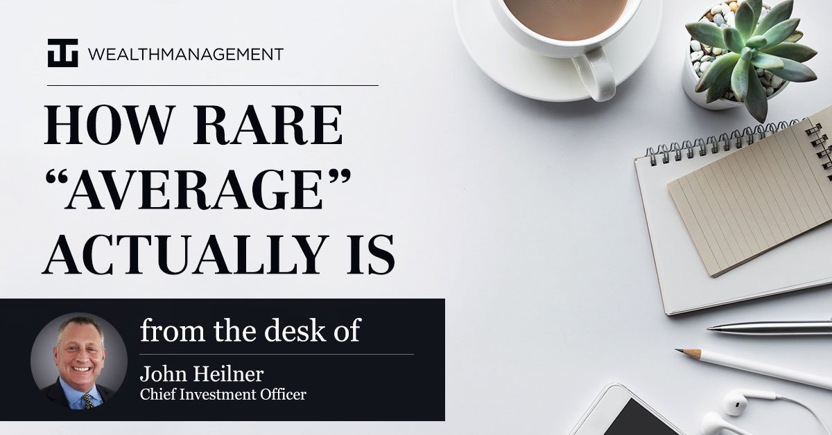 How Rare Average Actually Is | From the Desk of John Heilner