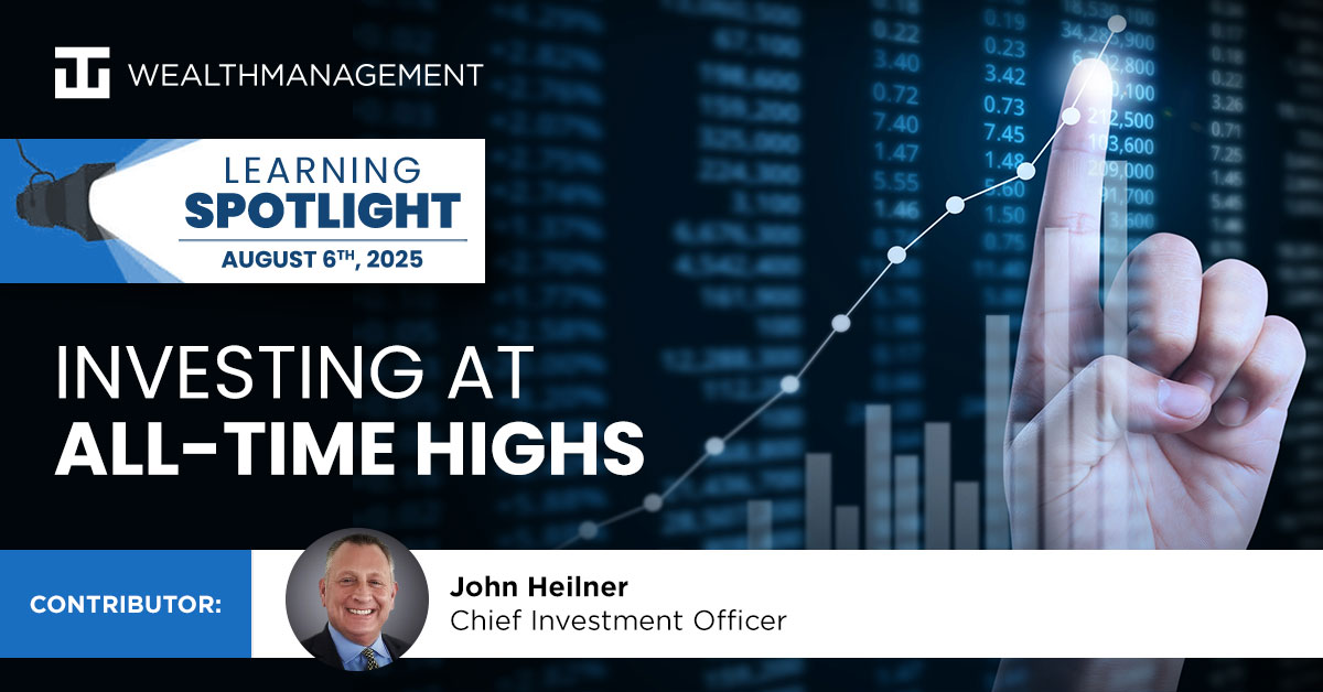 Investing at All-Time Highs - August 6th 2025 Learning Spotlight | WT Wealth Management
