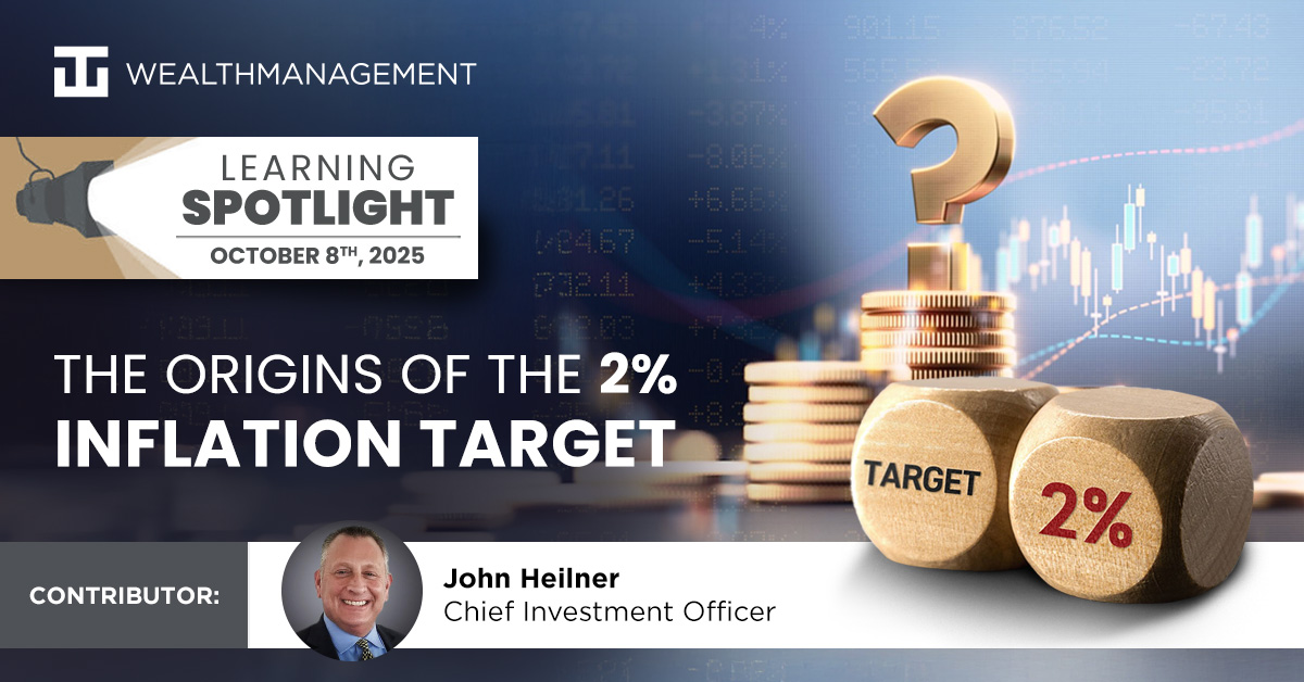 The Origins of the 2% Inflation Target - October 8th 2025 Learning Spotlight | WT Wealth Management
