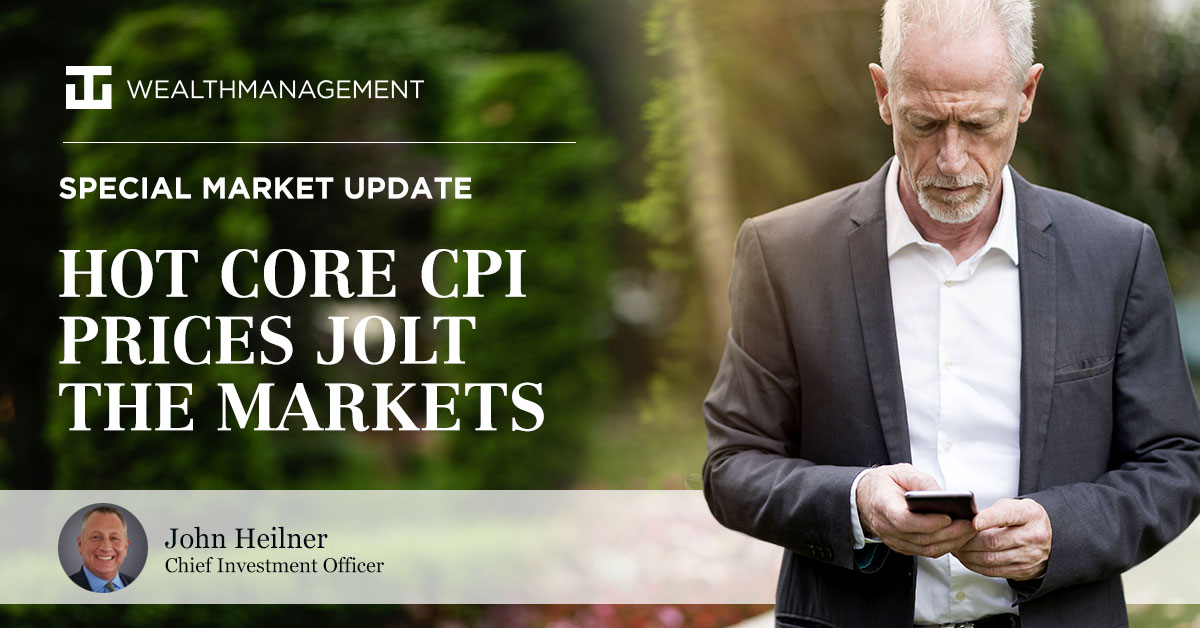 WT Wealth Management - Hot Core CPI Prices Jolt the Markets