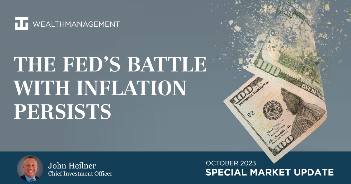 WT Wealth Management - The Fed's Battle with Inflation Persists | October 2023 Special Market Update