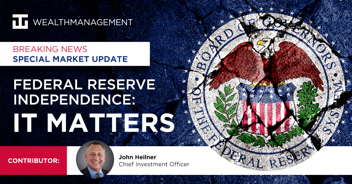 Federal Reserve Independence: It Matters - WT Wealth Management January 2026 Special Market Update
