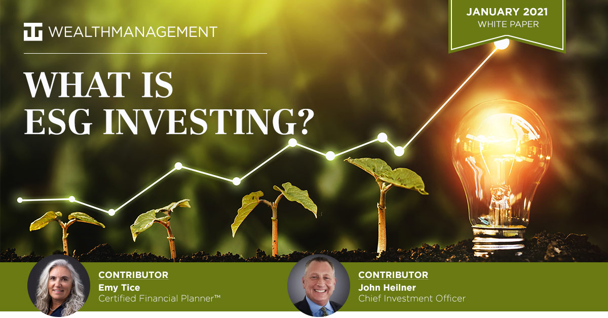 What is ESG Investing?