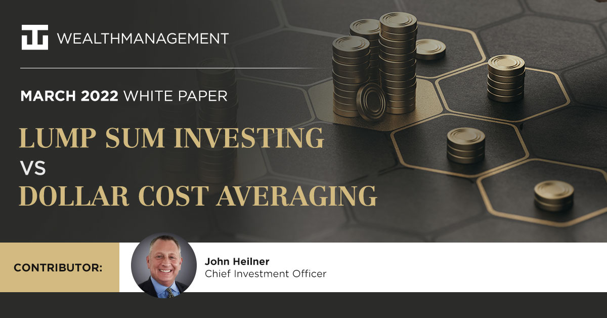 Lump Sum Investing vs Dollar Cost Averaging | WT Wealth Management White Paper